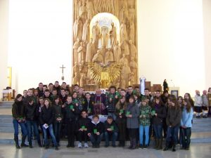 Lud Boży w Sankturarium św. Rodziny w Krakowie, XII 2009